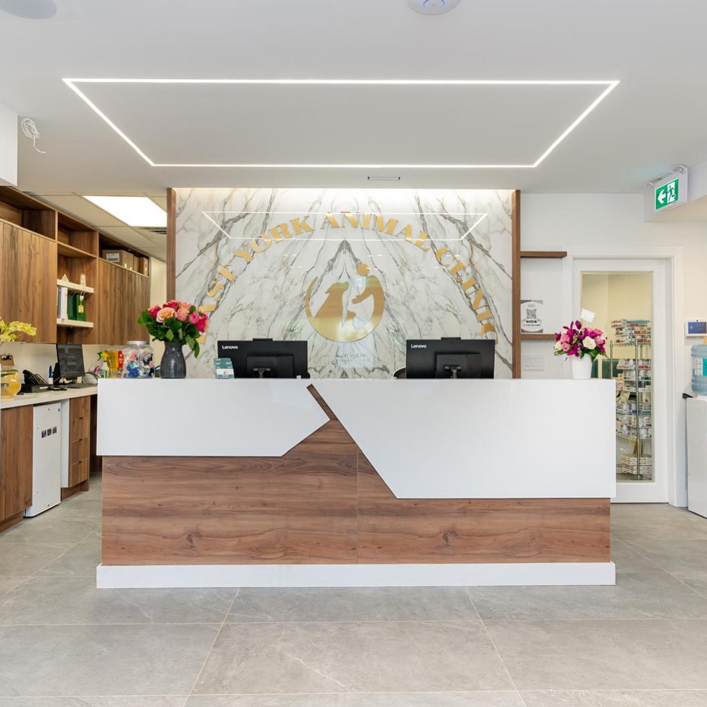 Front Desk Area